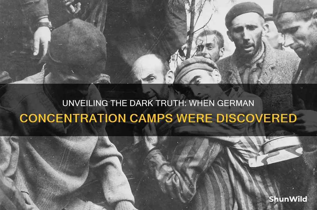 when were german concentration camps discovered