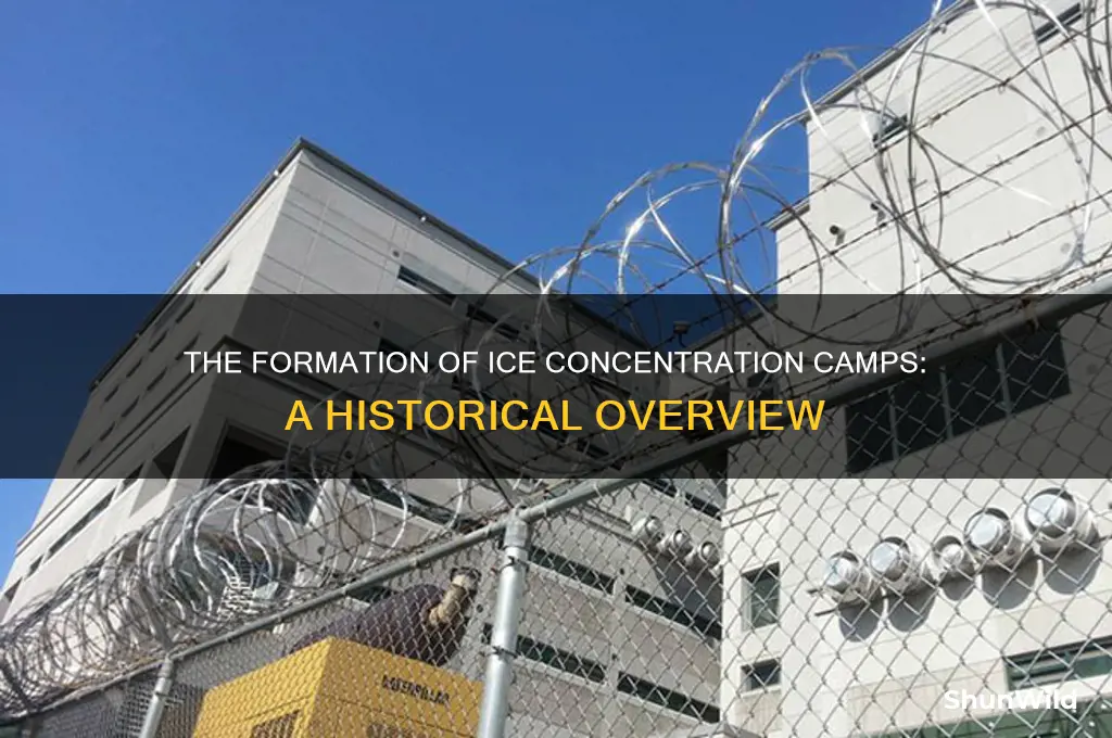 when were ice concentration camps formed