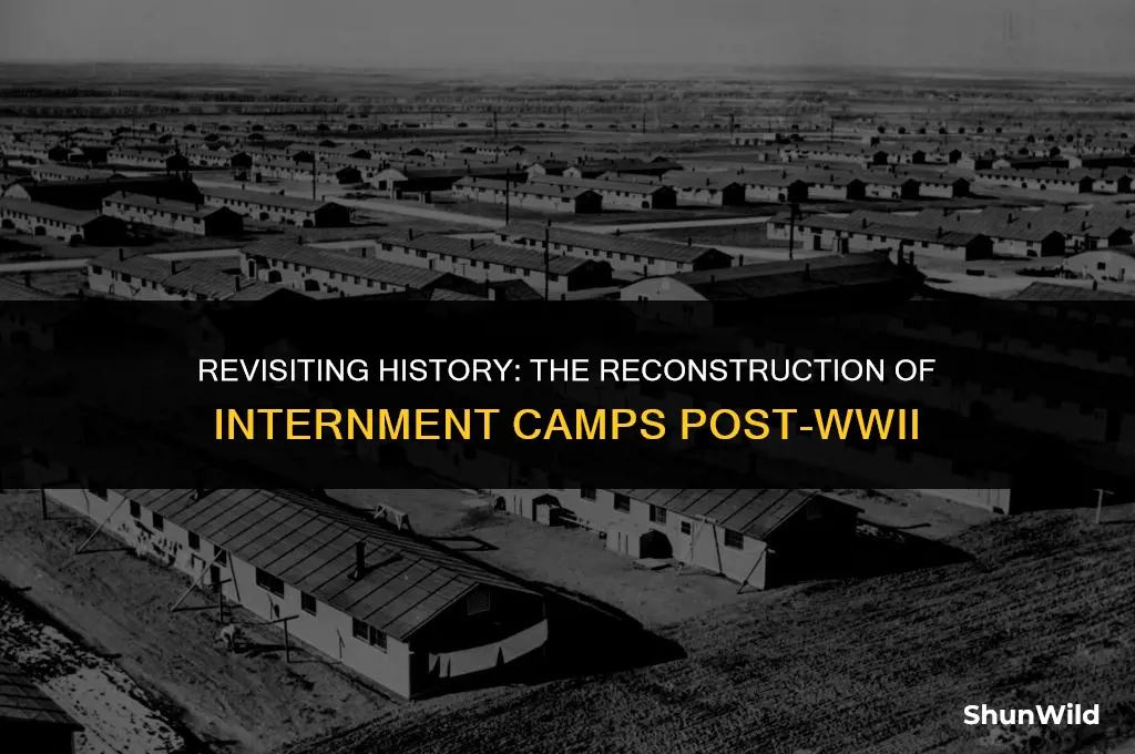 when were internment camps rebuilt
