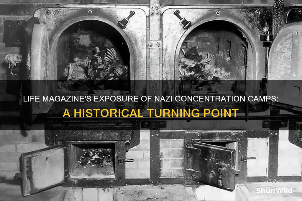 when were nazi concentration camps kniwn life magazine