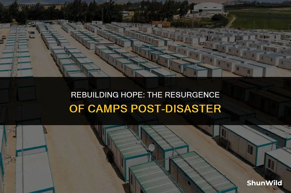 when were the camps rebuilt