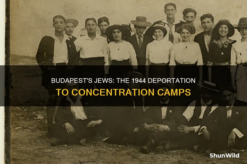 when were the jews of budapest deported to concentration camps