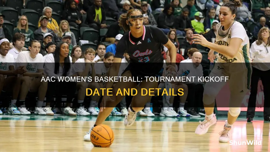 when will aac womens basketball tournament begin