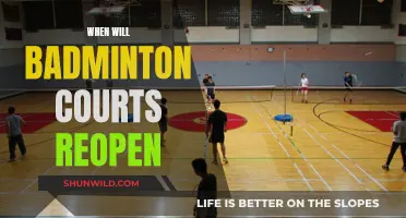 Badminton Courts: When Will They Reopen?