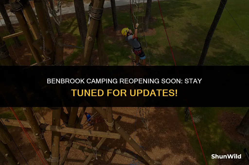 when will benbrook camping reopen
