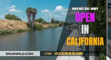 Boat Ramps in California: Opening Dates and Delays