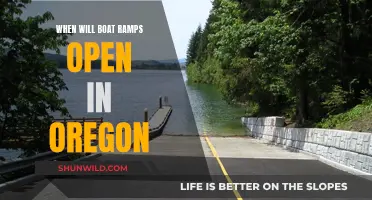 Boat Ramps in Oregon: Opening Dates and Times