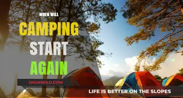 Embracing the Great Outdoors: When Will Camping Resume?