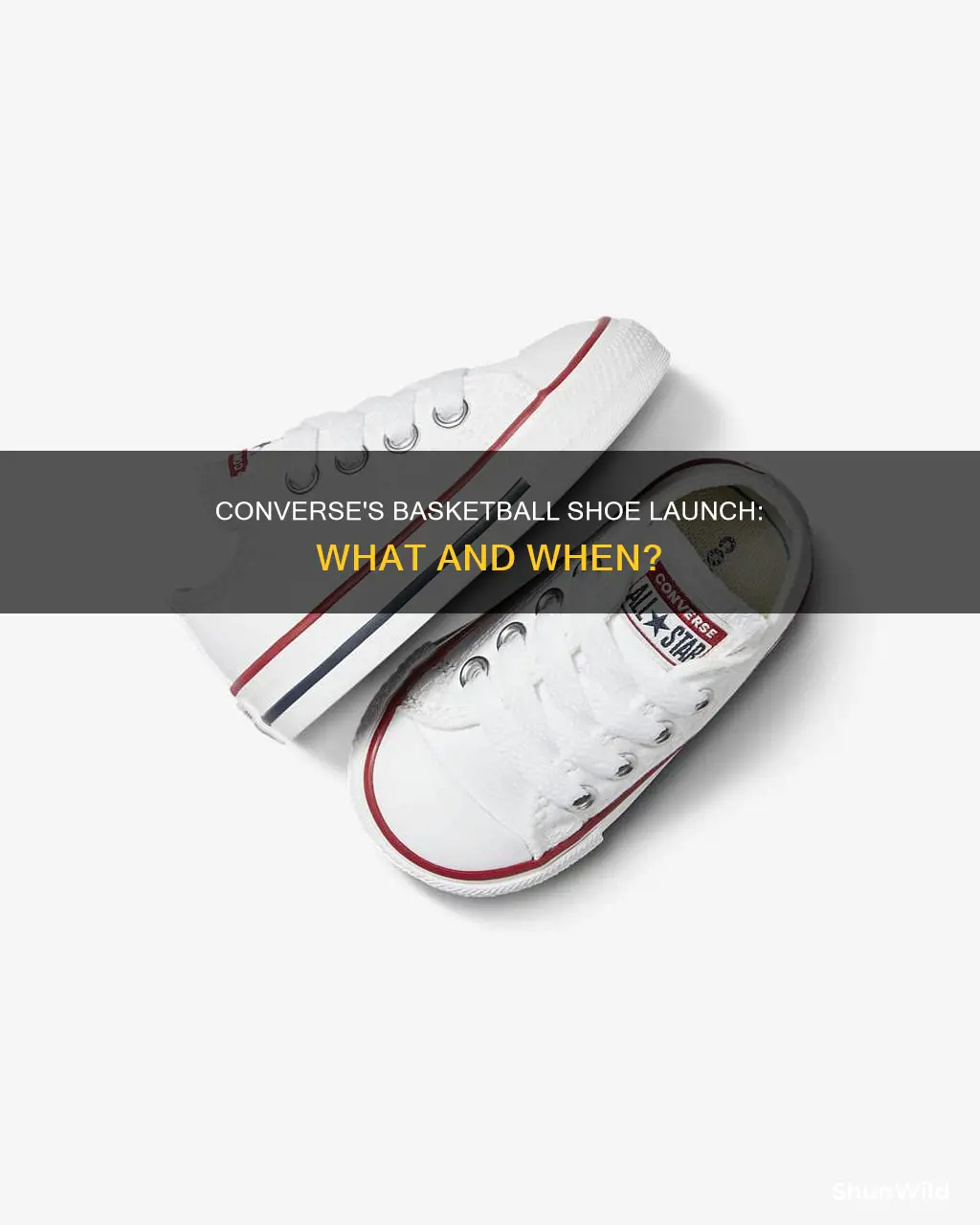 when will converse make basketball shoes