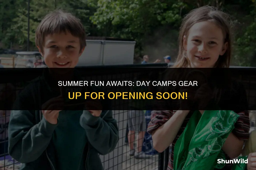 when will day camps open
