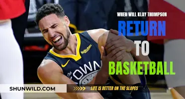 Klay Thompson: The Return Date to Basketball Courts