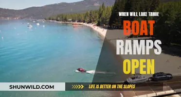 Lake Tahoe Boat Ramps: When Will They Open This Season?