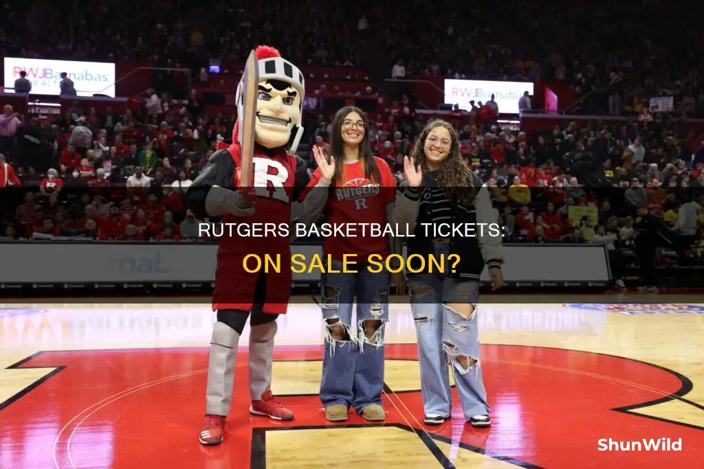 when will rutgers basketball tickets go on sale