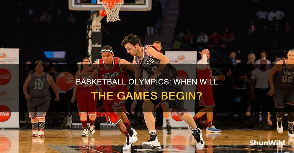 when will the basketball olympics start