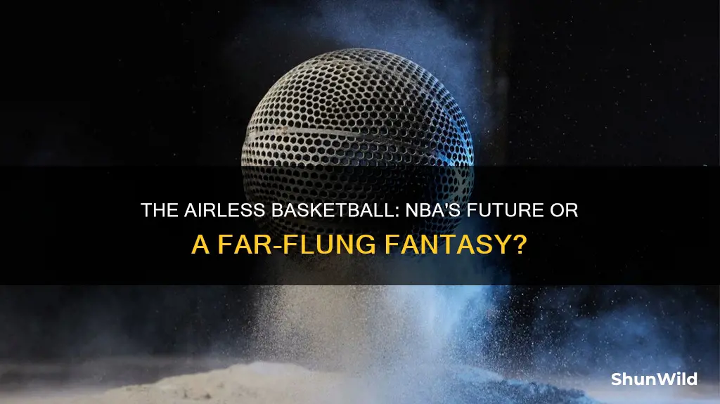 when will the nba use the airless basketball