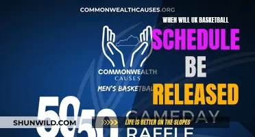 UK Basketball Schedule: Release Date and What to Expect