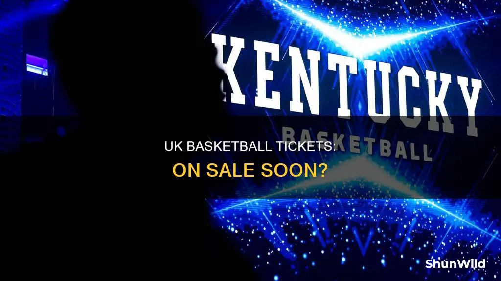 when will uk basketball tickets go on sale