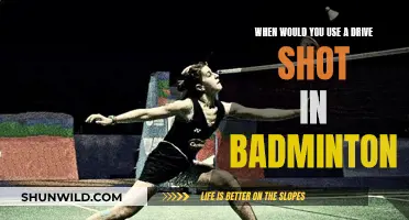 Drive Shots: When to Use This Badminton Skill