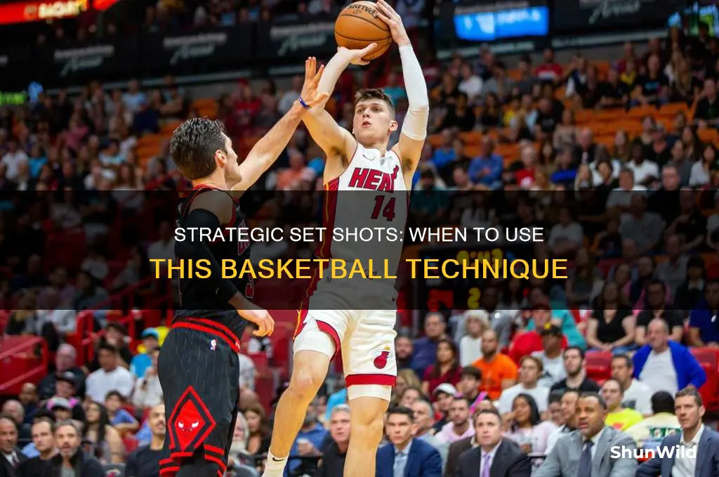 when would you use a set shot in basketball