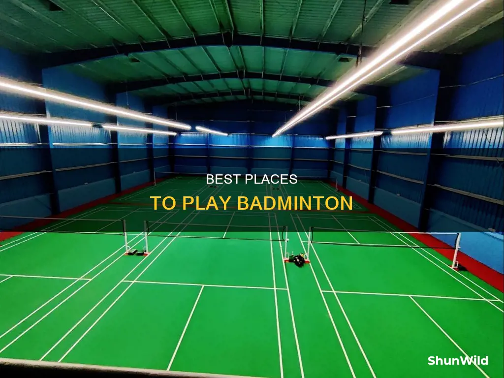 where 2 play badminton