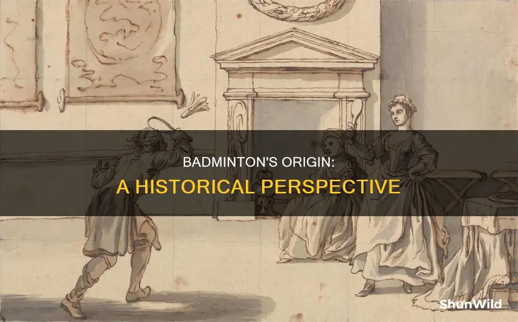 where and when did badminton originate