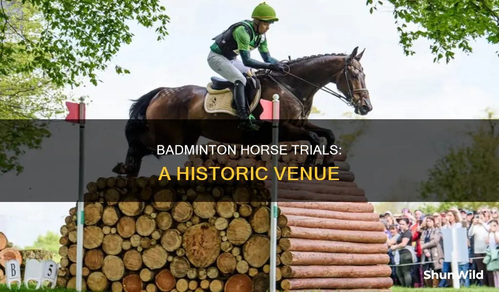 where are badminton horse trials