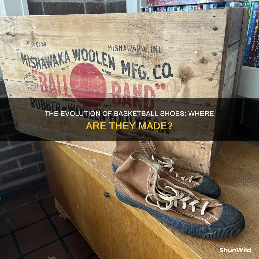 where are basketball shoes made