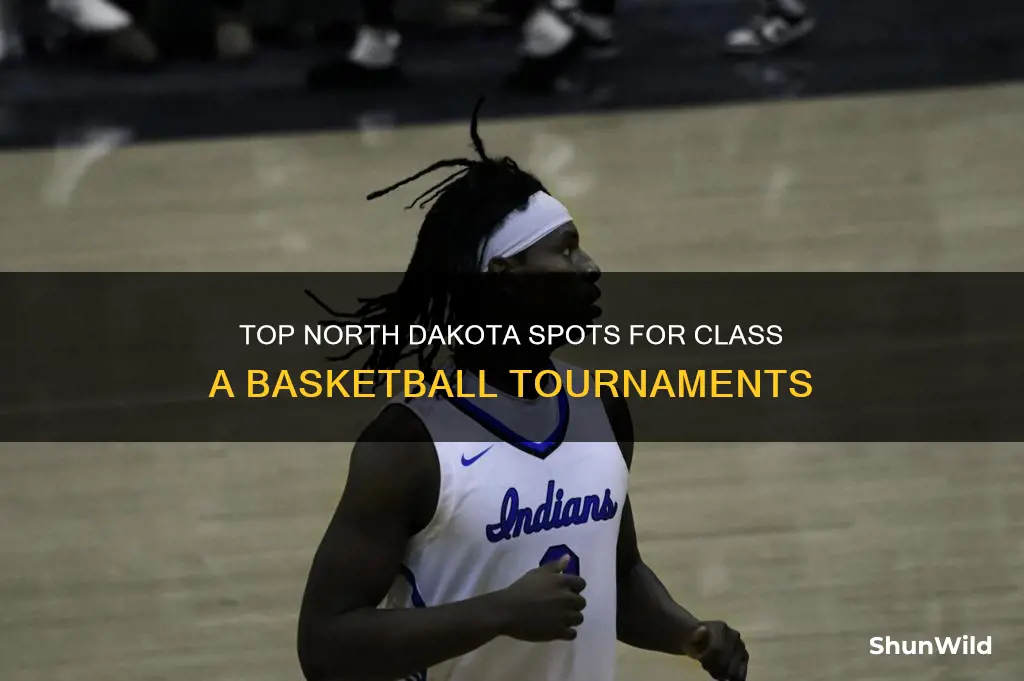 where are class a high school basketball tournaments north dakota