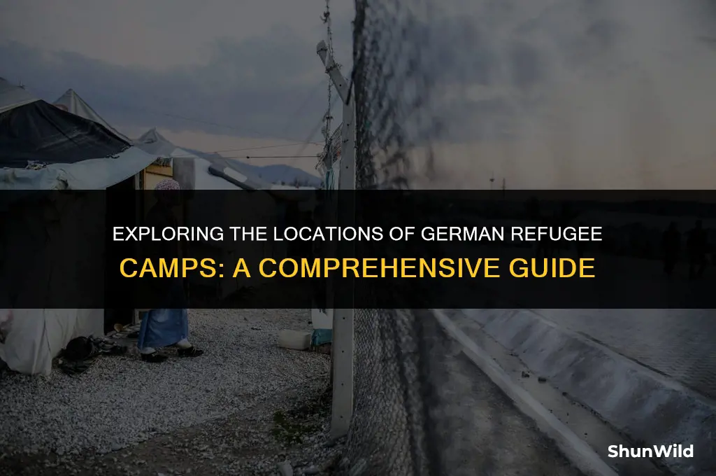 where are german refugee camps