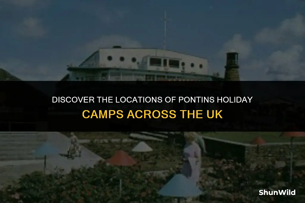 where are pontins holiday camps