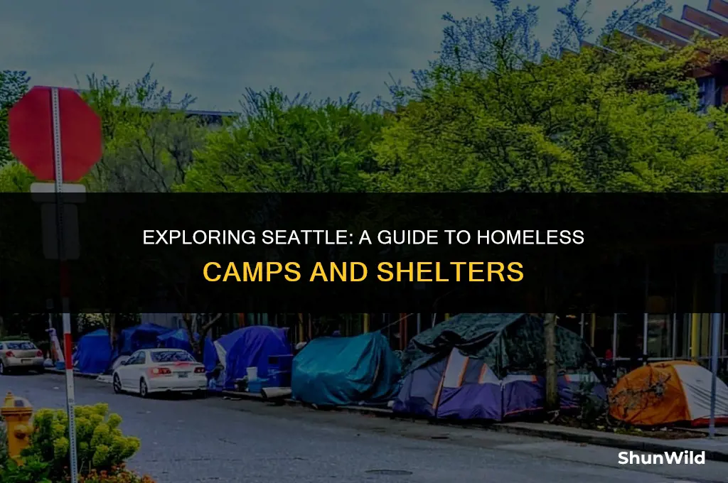 where are seattle homeless camps