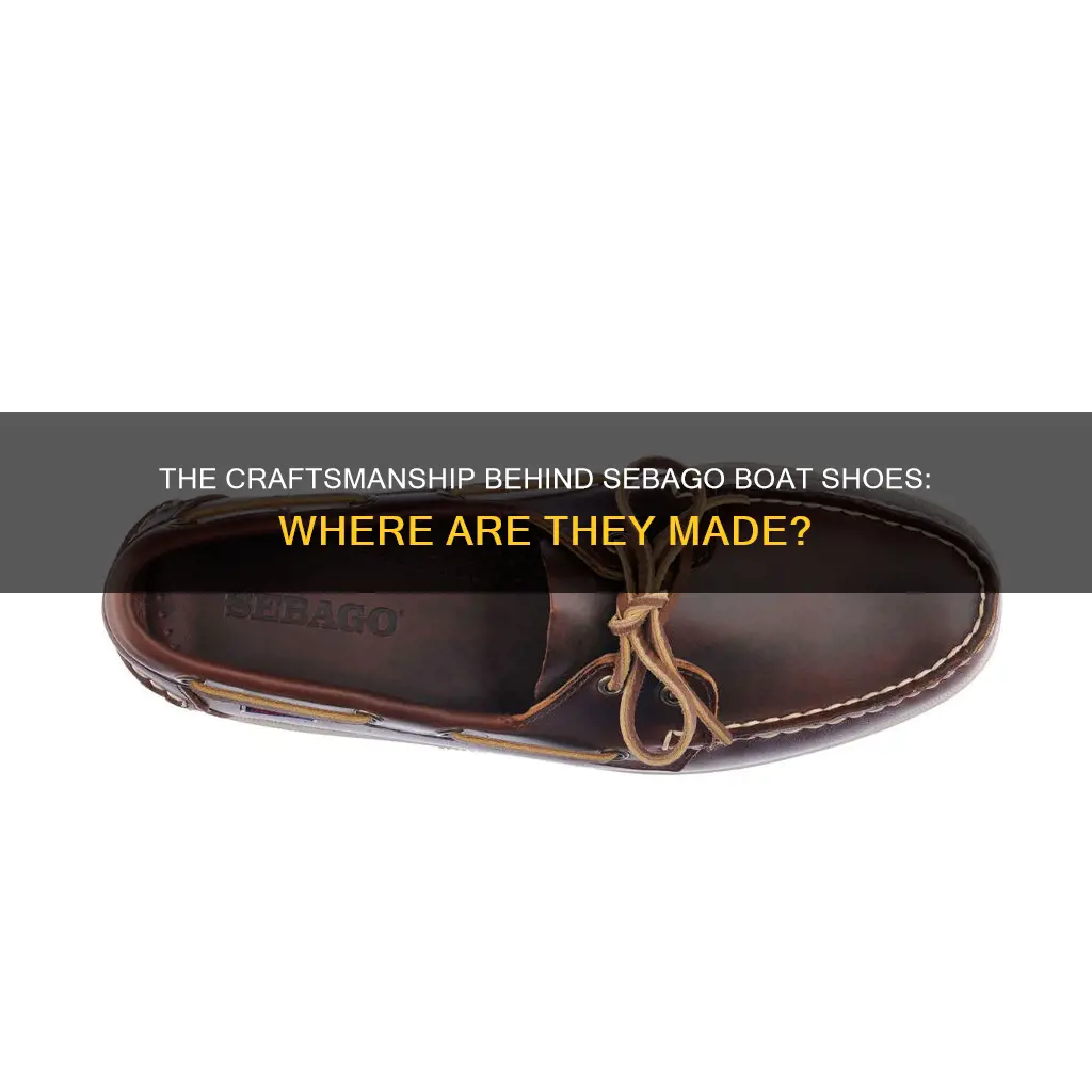 where are sebago boat shoes made