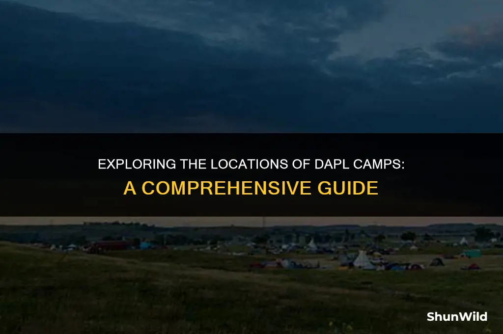 where are the dapl camps