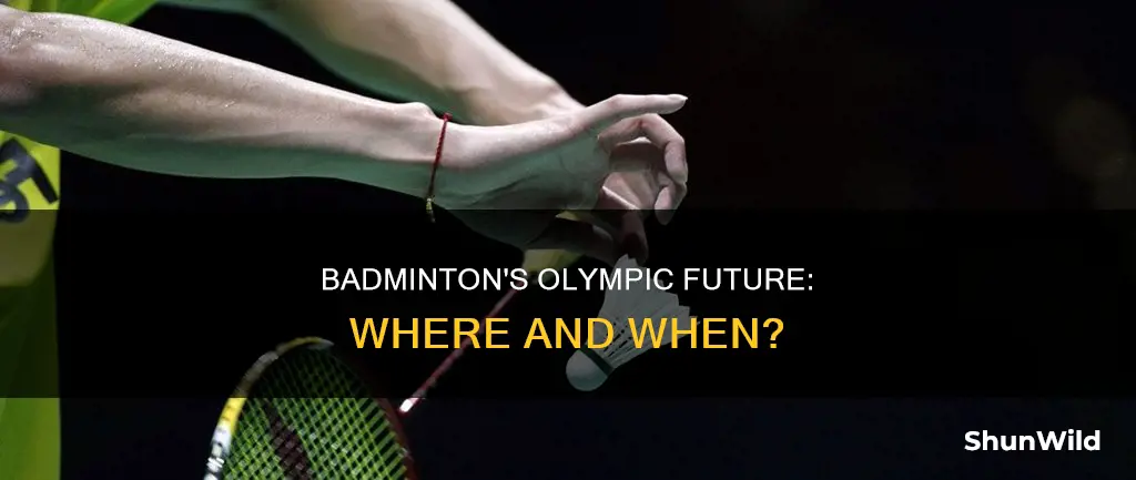 where are the next badminton olympics