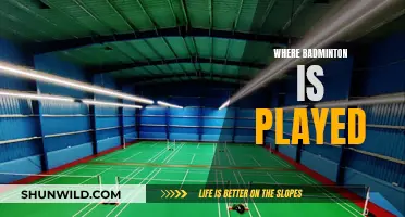 Badminton Courts: Where the Game is Played