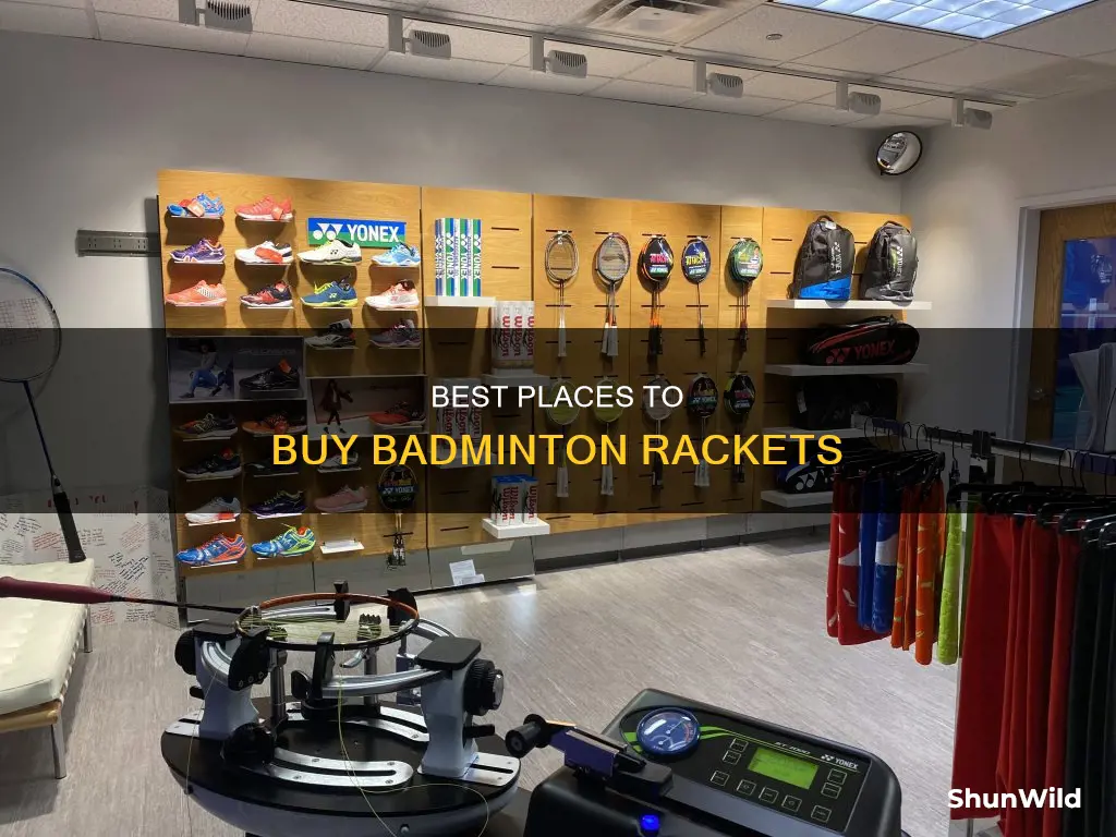 where can i buy a badminton racket
