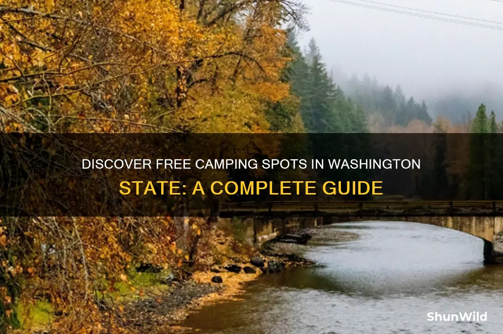 where can i camp for free in washington state