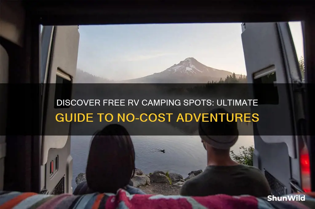 where can i camp in my rv for free