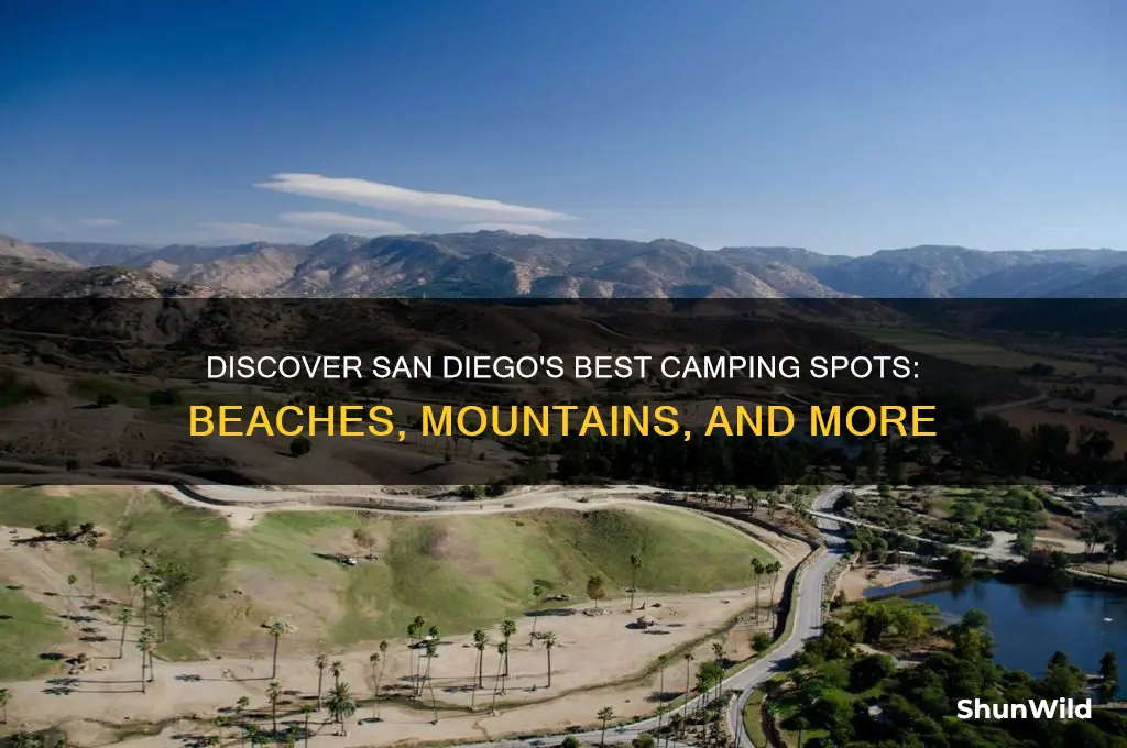 where can i camp in san diego