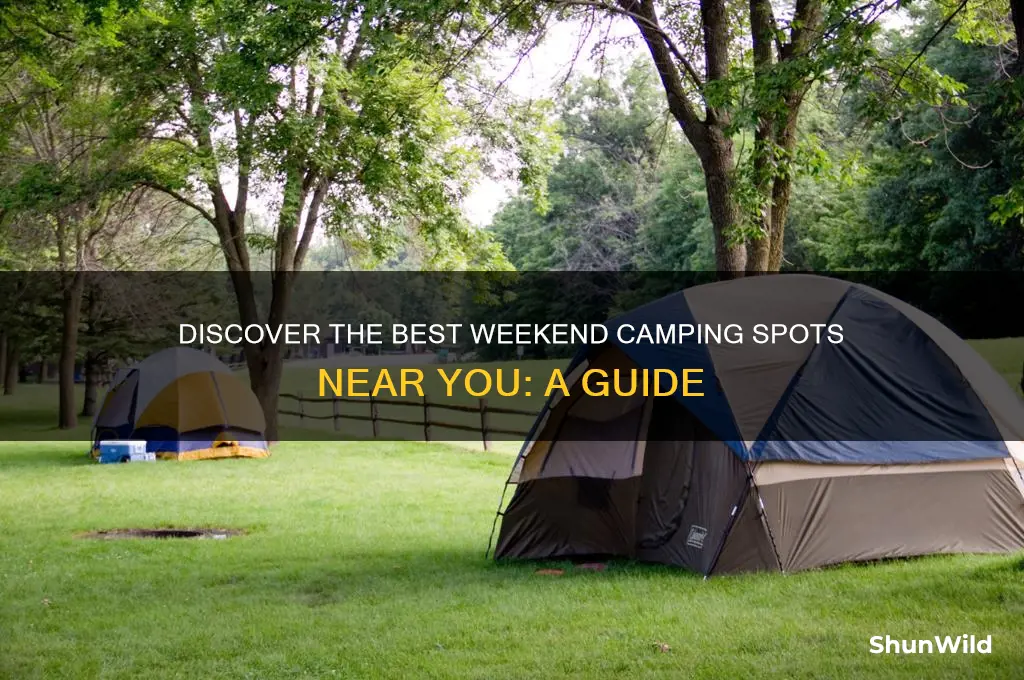 where can i camp this weekend