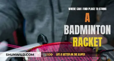 Stringing Services: Badminton Racket Maintenance