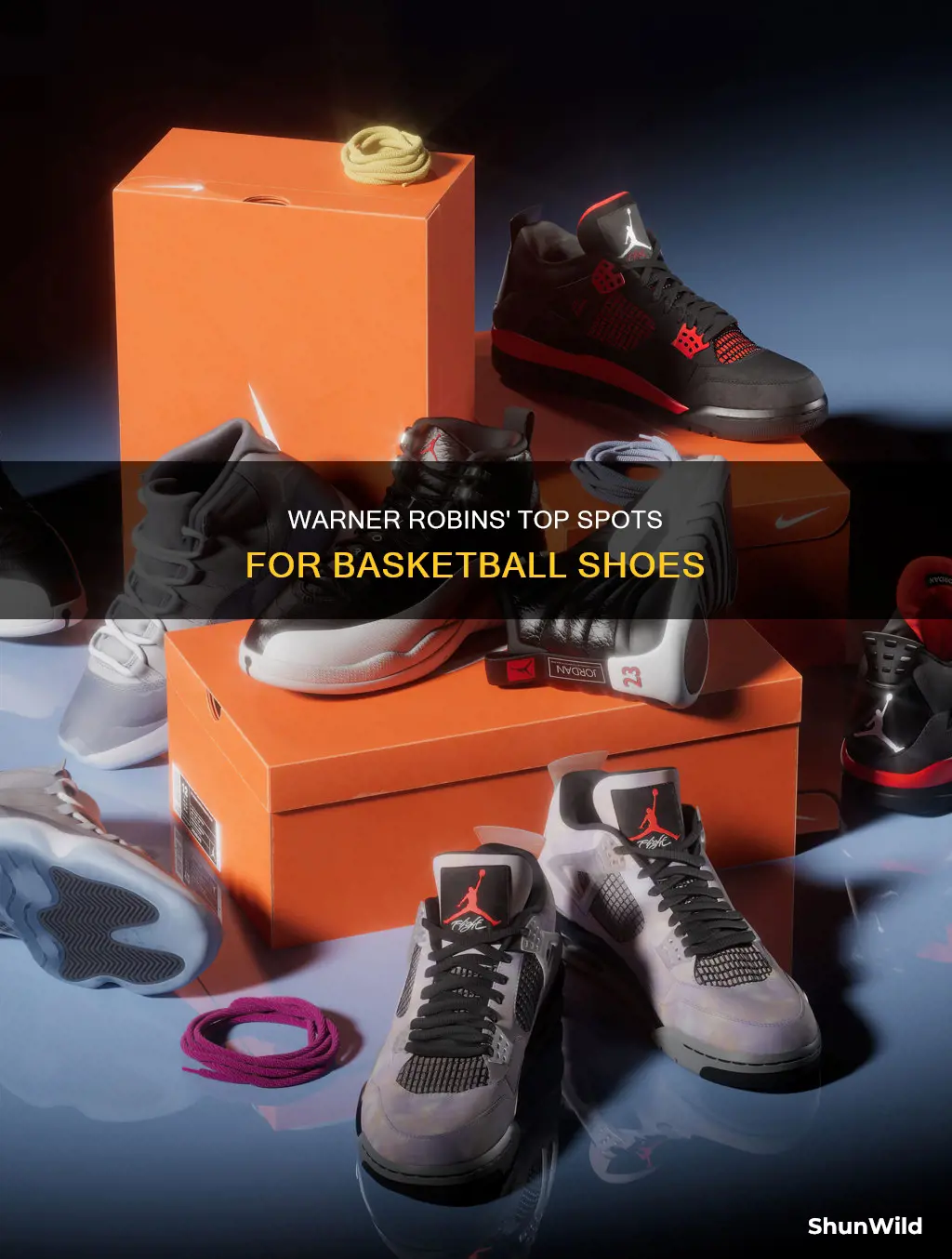 where can i get basketball shoes in warner robins