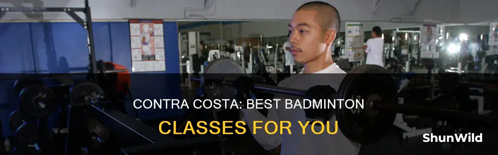 where can i join badminton class in contra costa