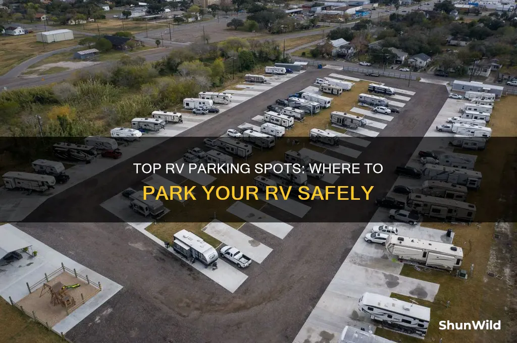 where can i park rv