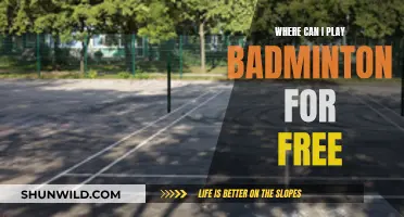 Free Badminton Courts: Where to Play?