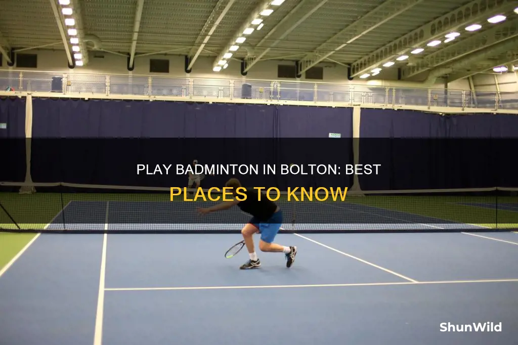 where can i play badminton in bolton