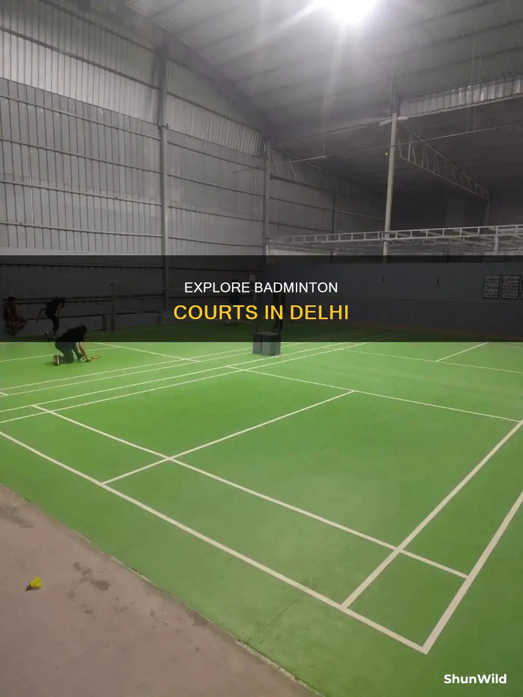 where can i play badminton in delhi