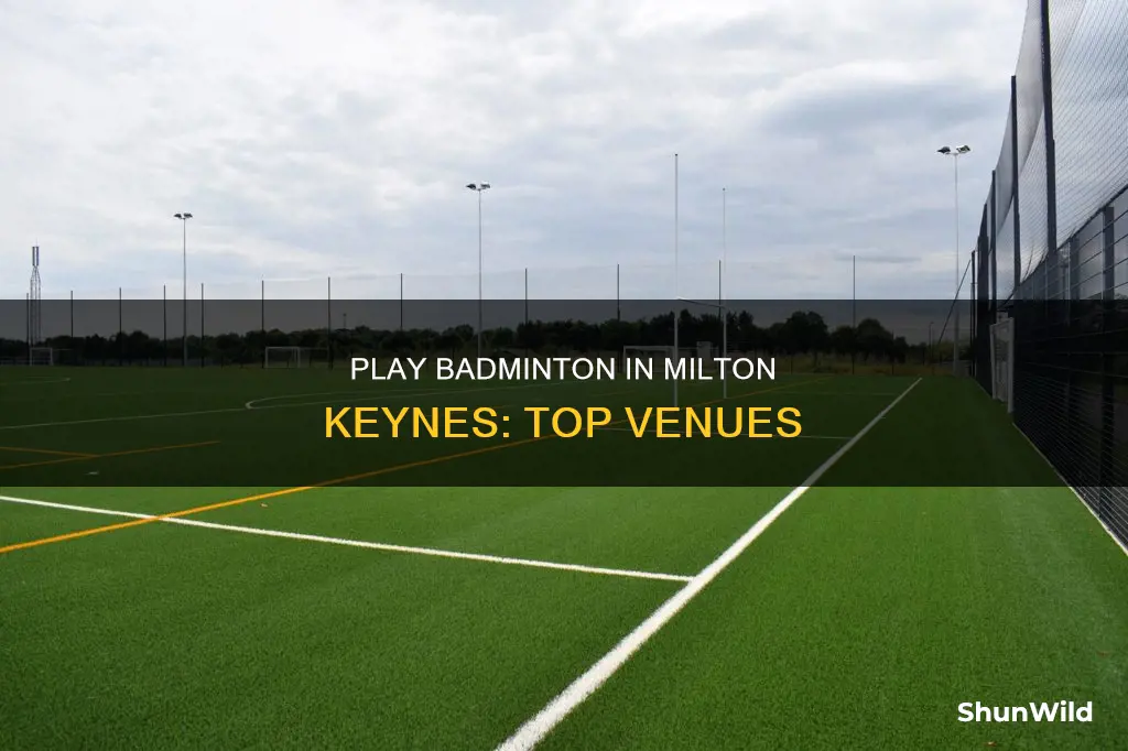 where can i play badminton in milton keynes