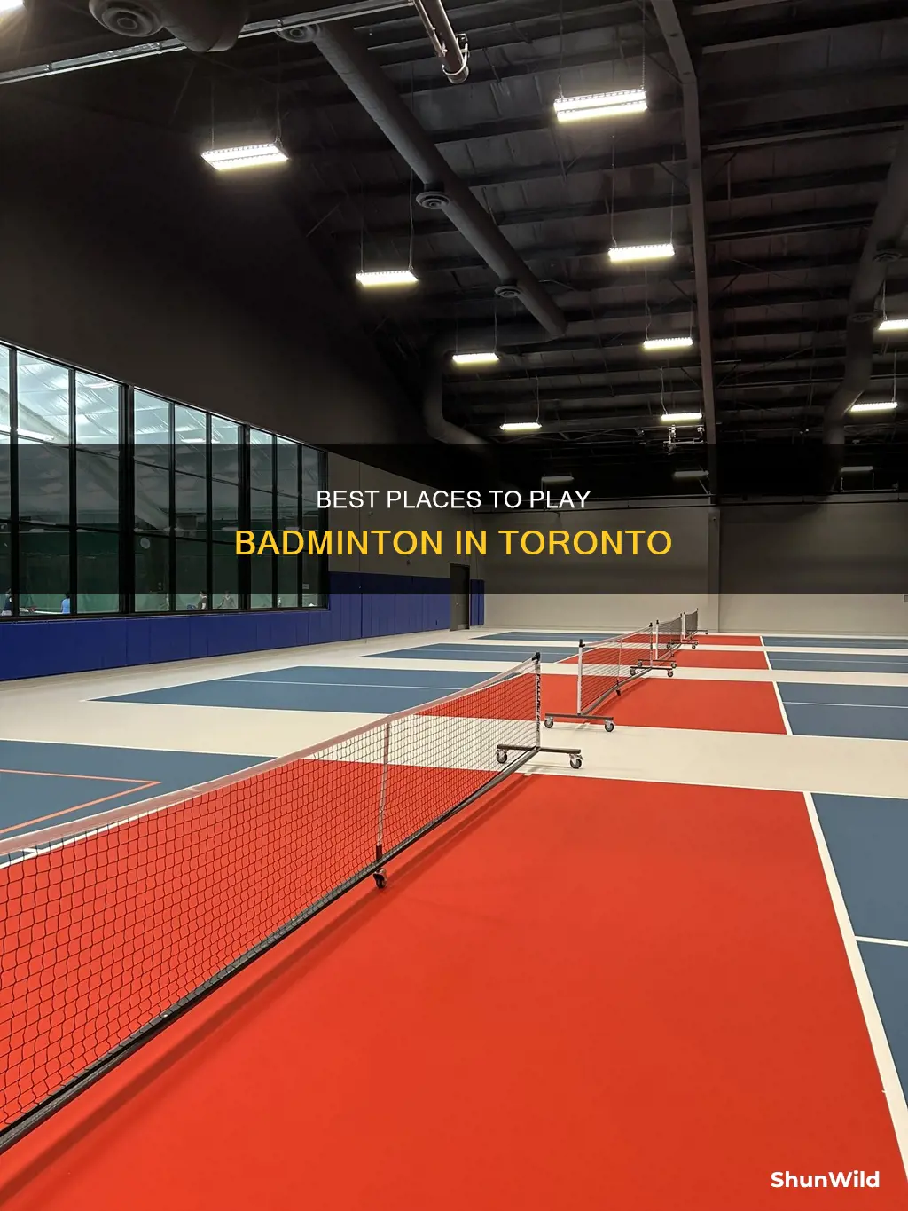 where can i play badminton in toronto