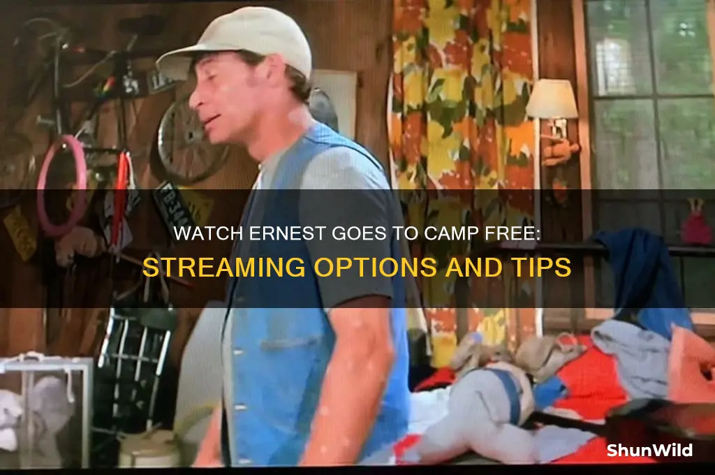 where can i watch ernest goes to camp for free